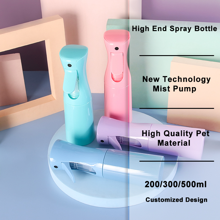 大きい適量の上限の霧のスプレーのびんの連続的な噴霧 PET 材料のプラスチック ボトル